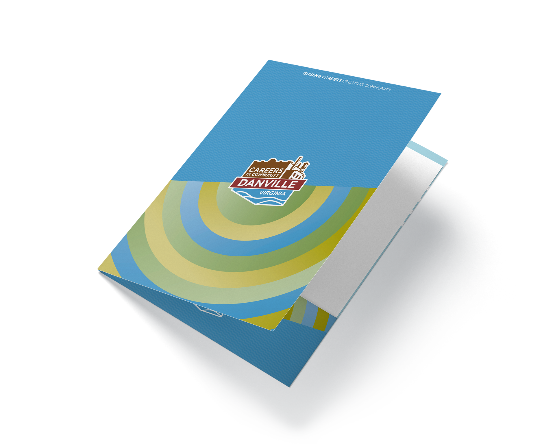 A city-branded folder.